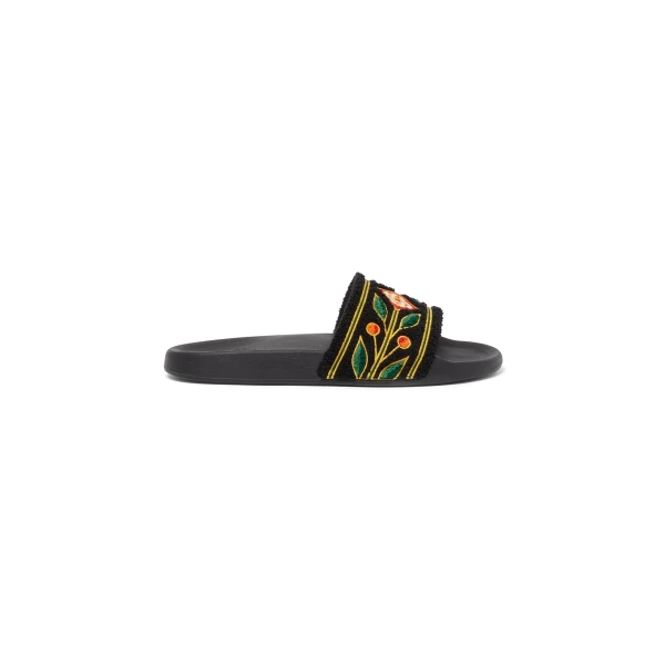 Black Laurel Terry Slides