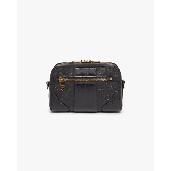 Casablanca Black Monogram Crossbody Bag | Shoulder & Crossbody Bags | Luxury Shoes 