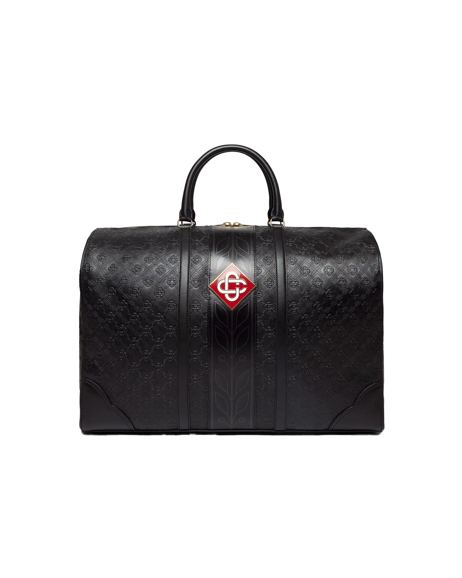 Casablanca Black Monogram Weekender Bag Casablanca Black Monogram Weekender Bag | Totes & Top-Handle Bags | Luxury Shoes