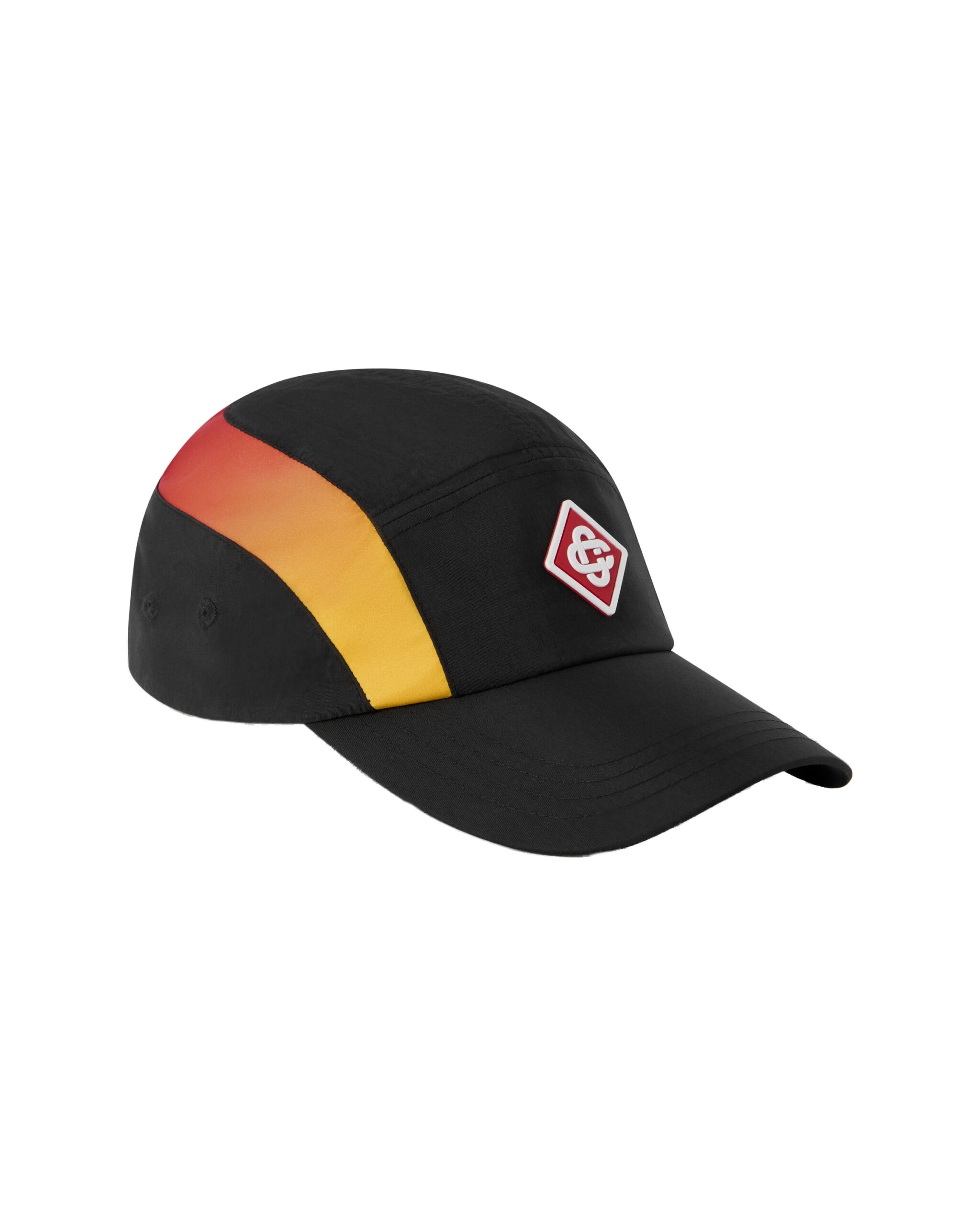 Casablanca Black & Orange Gradient Nylon Cap Casablanca Black & Orange Gradient Nylon Cap | Hats | Luxury Shoes