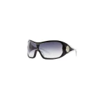 Casablanca Black Outline Shield Sunglasses | Sunglasses | Luxury Shoes 
