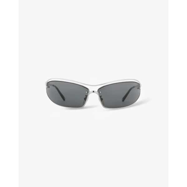 Casablanca Black Spiral Sunglasses | Sunglasses | Luxury Shoes 