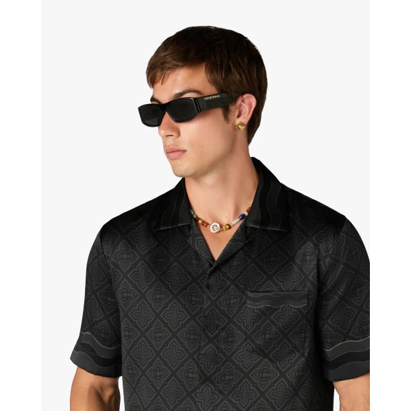 Casablanca Black Streamline Sunglasses | Sunglasses | Luxury Shoes 