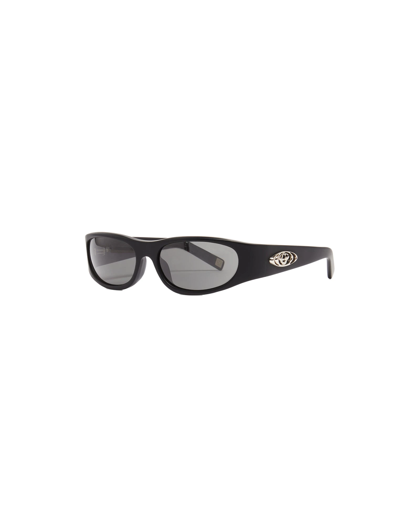Casablanca Black Warped Sport Sunglasses Casablanca Black Warped Sport Sunglasses | Sunglasses | Luxury Shoes