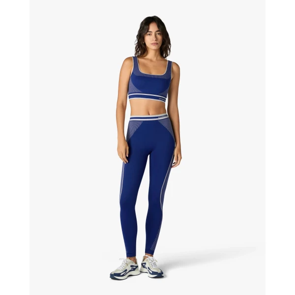 Casablanca Blue Seamless Bralette | Bralette | Luxury Shoes 