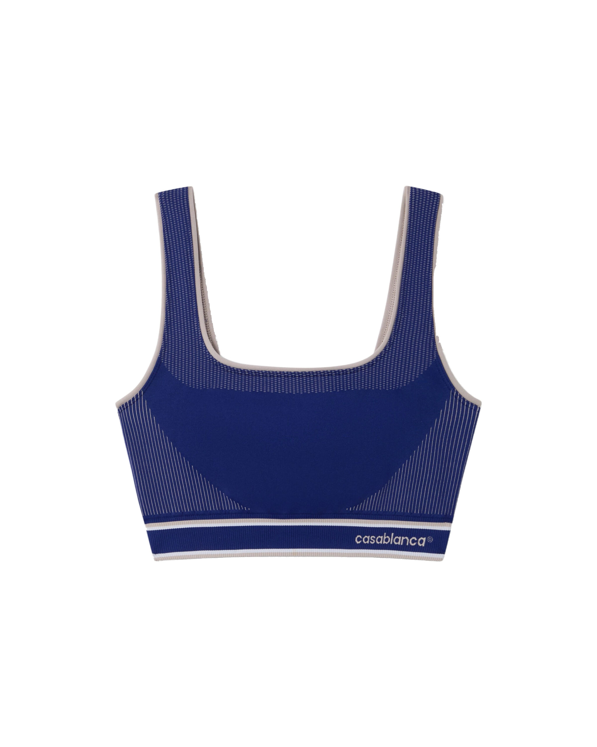 Casablanca Blue Seamless Bralette Casablanca Blue Seamless Bralette | Bralette | Luxury Shoes