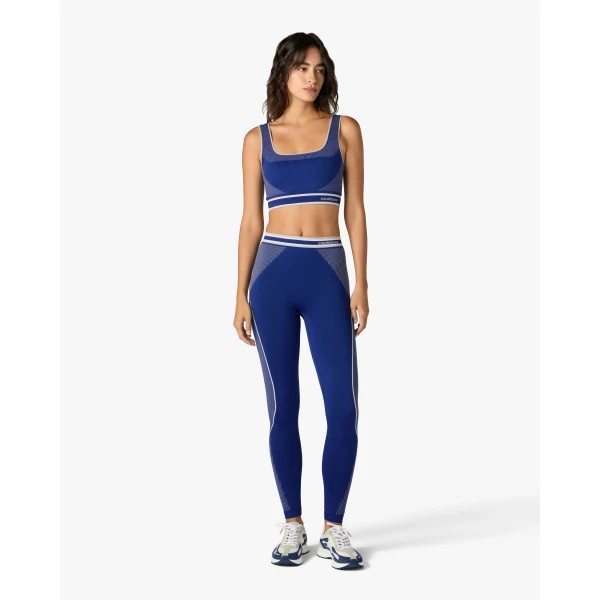 Casablanca Blue Seamless Leggings | Leggings | Luxury Shoes 
