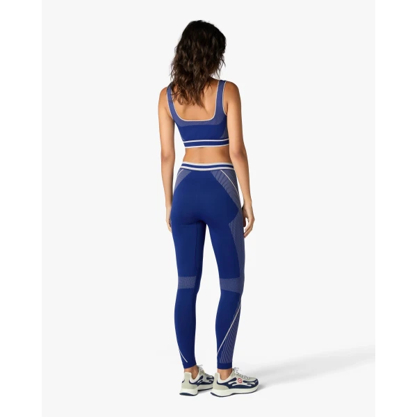 Casablanca Blue Seamless Leggings | Leggings | Luxury Shoes 