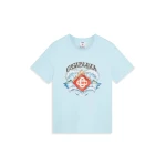 Casablanca Blue Waves T-Shirt | T-Shirt | Luxury Shoes 