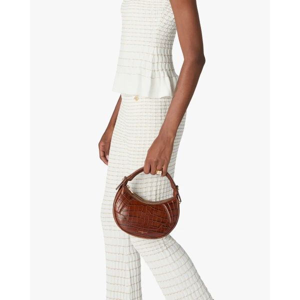 Casablanca Brown Biker Bag | Shoulder & Crossbody Bags | Luxury Shoes 