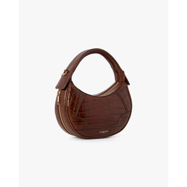 Casablanca Brown Biker Bag | Shoulder & Crossbody Bags | Luxury Shoes 