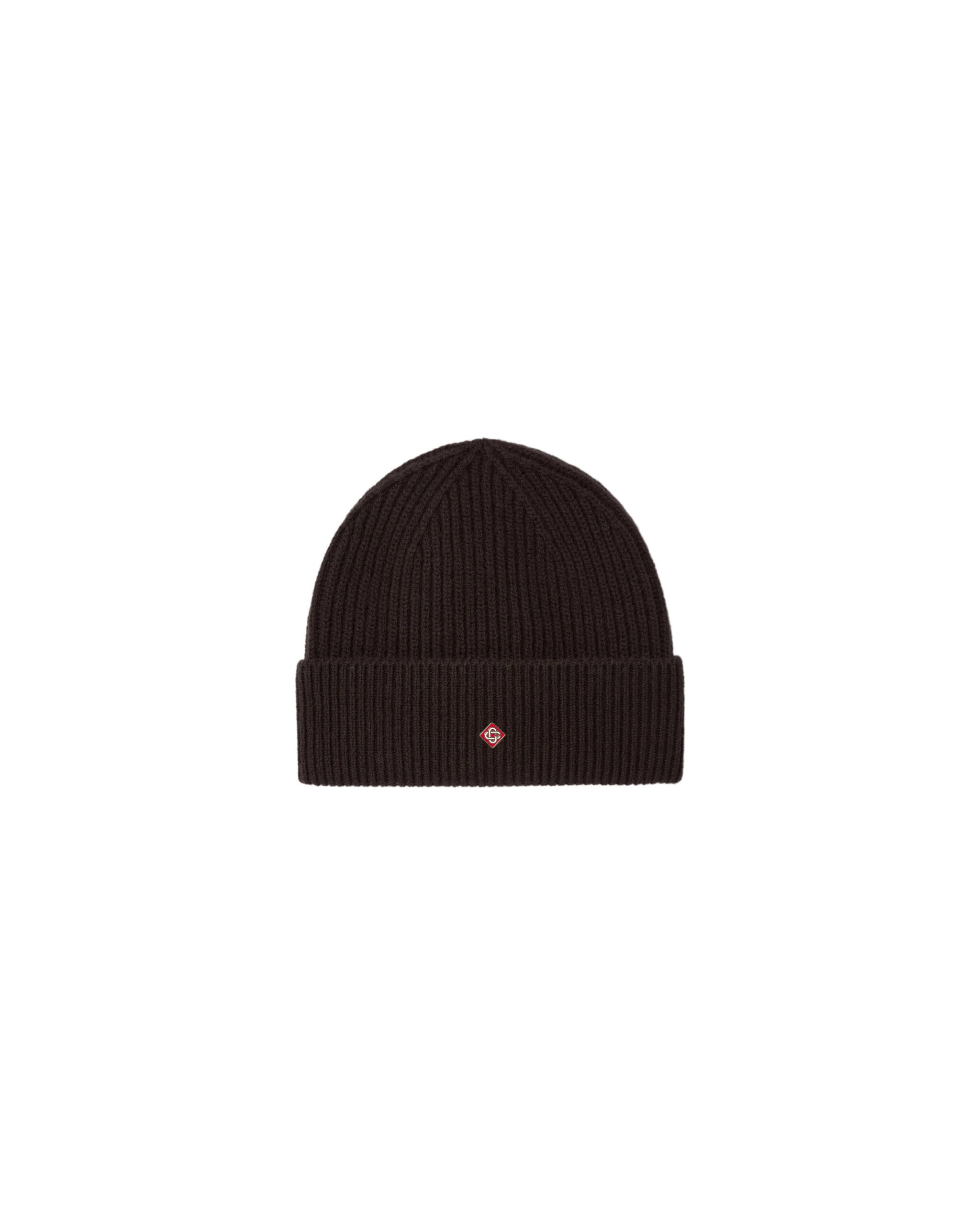 Casablanca Brown Classic Ribbed Knit Beanie Casablanca Brown Classic Ribbed Knit Beanie | Hats | Luxury Shoes