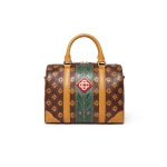 Casablanca Brown Mini Monogram Weekender Bag | Totes & Top-Handle Bags | Luxury Shoes 