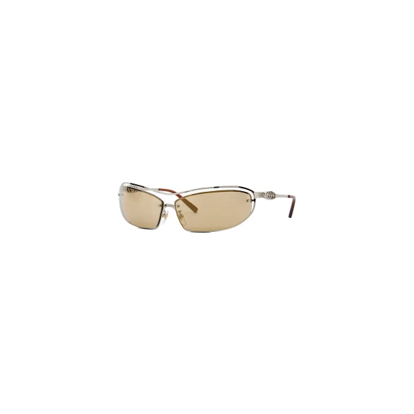 Casablanca Brown Spiral Sunglasses | Sunglasses | Luxury Shoes 
