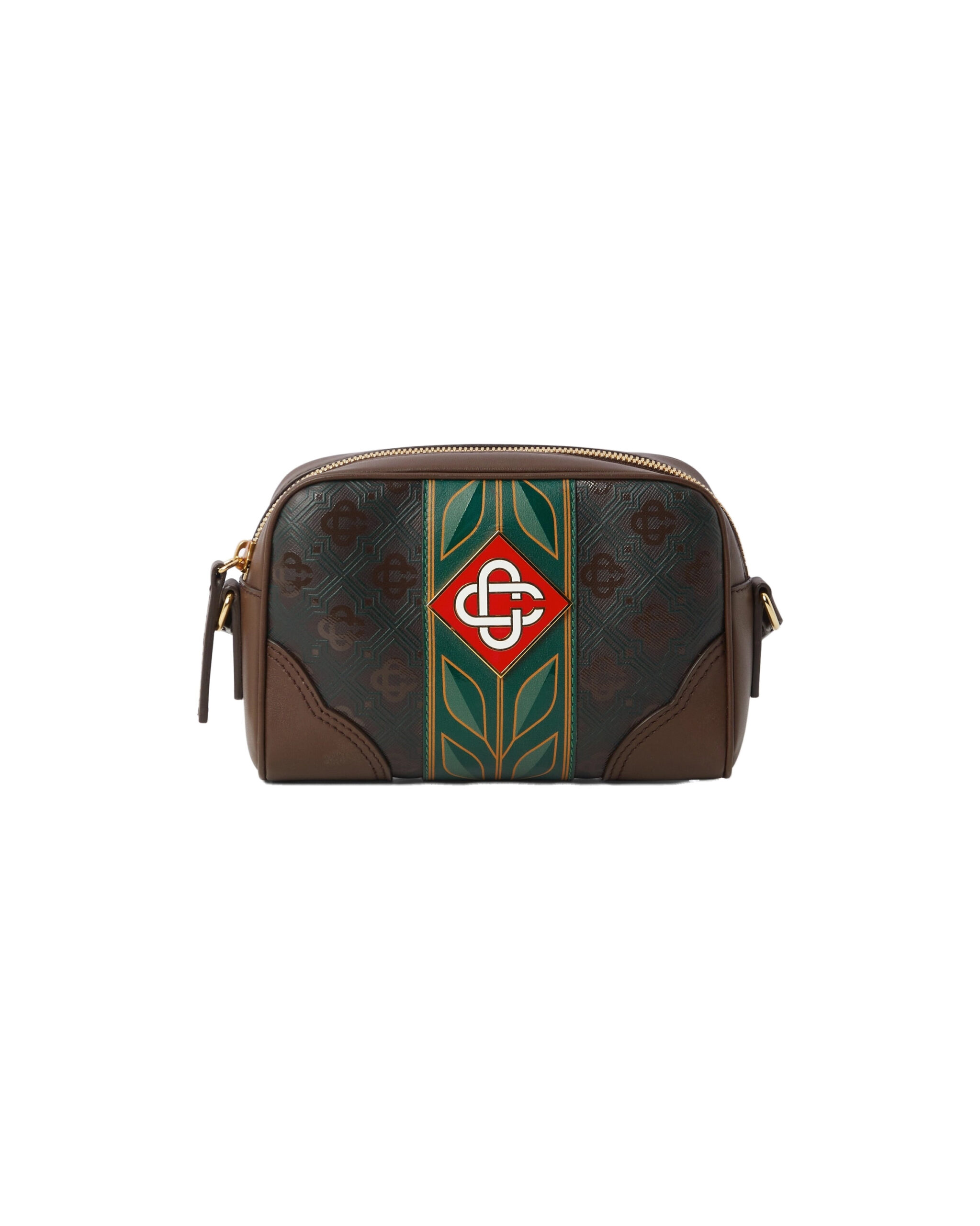 Casablanca Dark Brown Monogram Crossbody Bag Casablanca Dark Brown Monogram Crossbody Bag | Shoulder & Crossbody Bags | Luxury Shoes