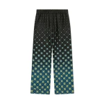 Casablanca Degrade Monogram Silk Trousers | Pants | Luxury Shoes 