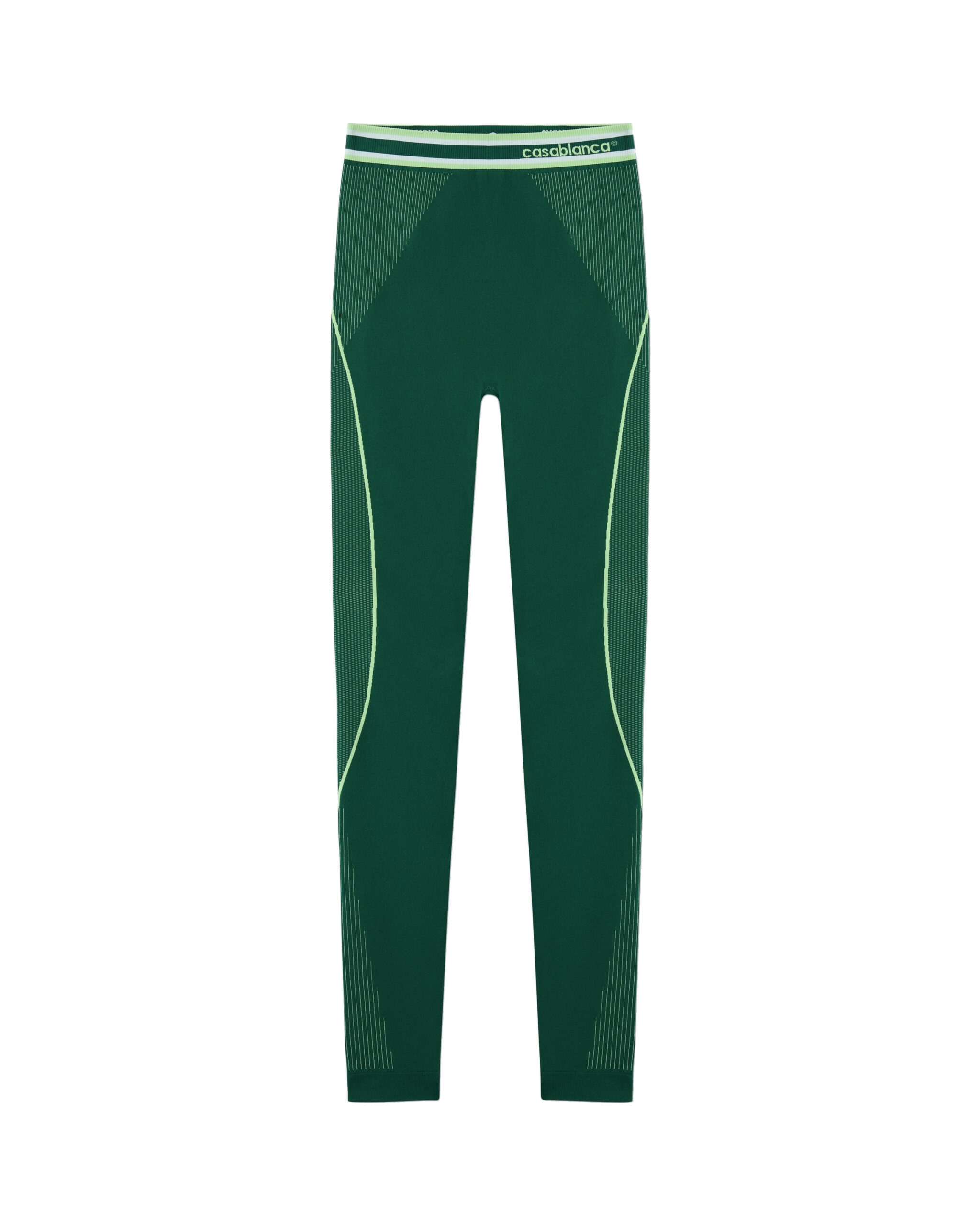 Casablanca Green Seamless Leggings Casablanca Green Seamless Leggings | Leggings | Luxury Shoes