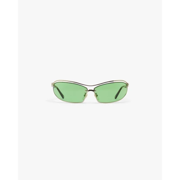 Casablanca Green Spiral Sunglasses | Sunglasses | Luxury Shoes 