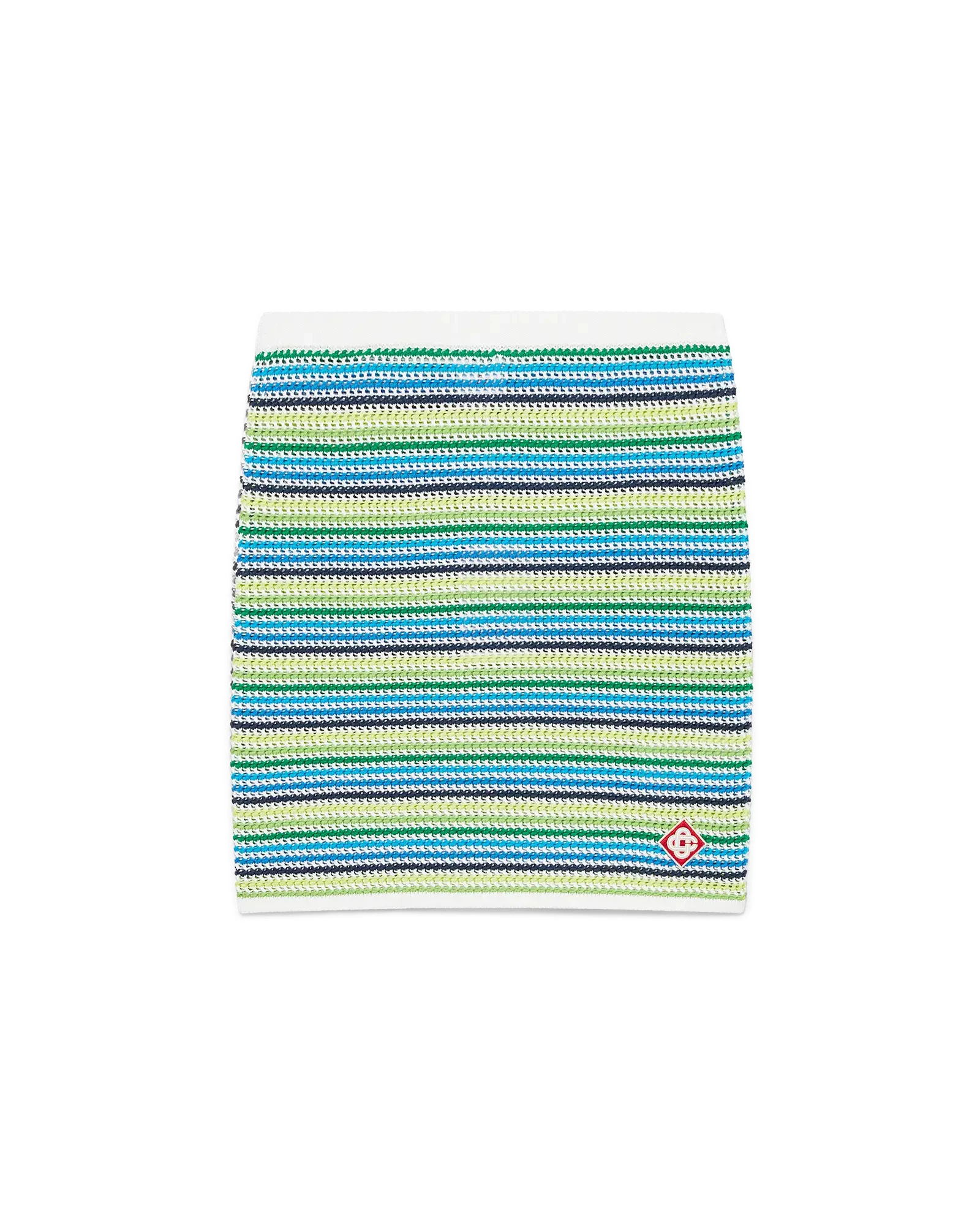 Casablanca Green Stripe Mini Skirt Casablanca Green Stripe Mini Skirt | Mini Skirt | Luxury Shoes