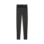 Casablanca Grey Seamless Monogram Leggings | Leggings | Luxury Shoes 