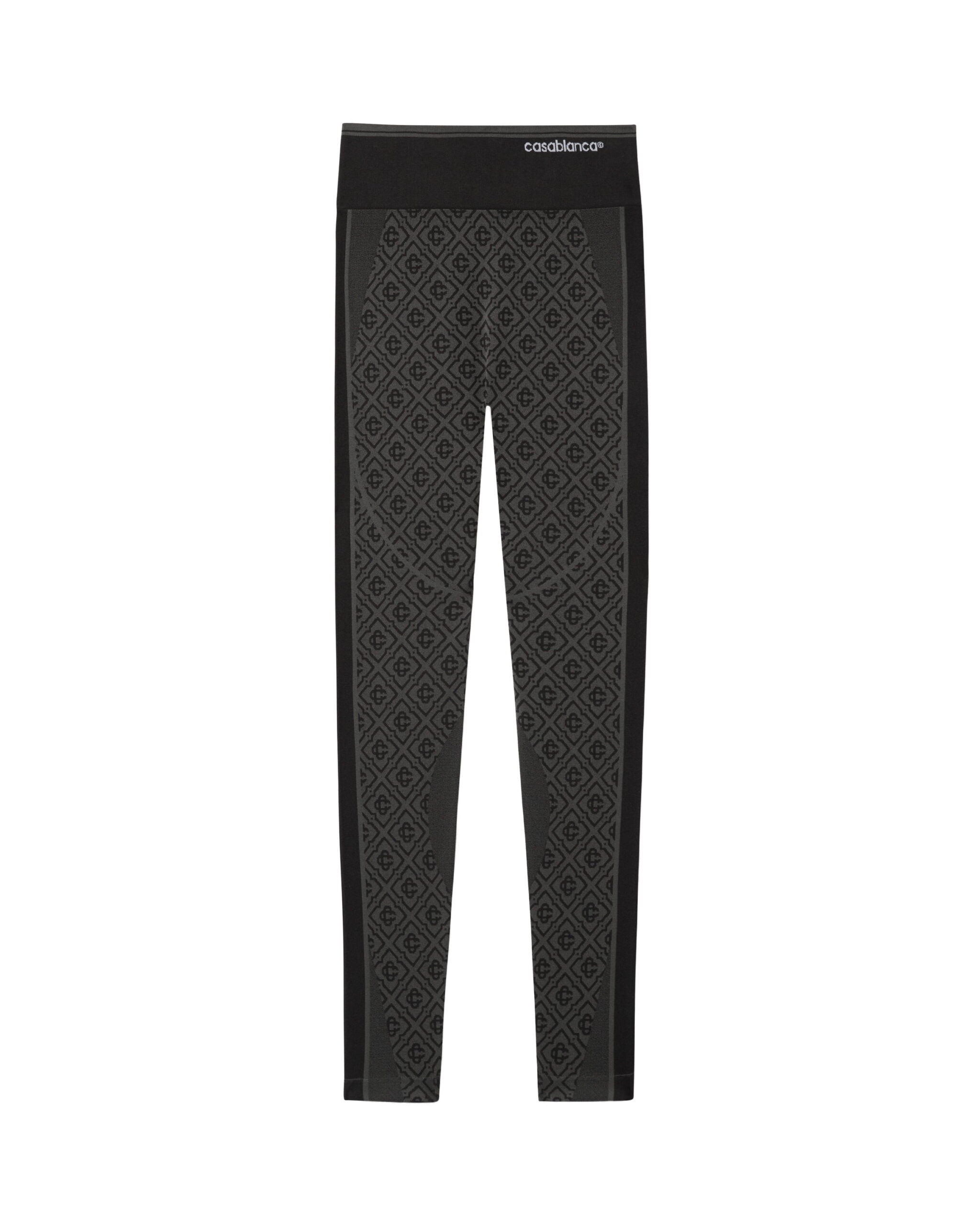 Casablanca Grey Seamless Monogram Leggings Casablanca Grey Seamless Monogram Leggings | Leggings | Luxury Shoes