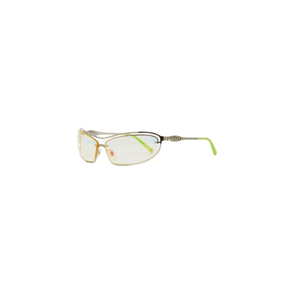 Casablanca Lime Spiral Sunglasses | Sunglasses | Luxury Shoes 