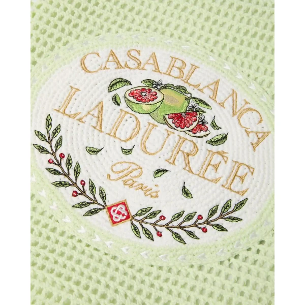 Casablanca Mint Ladurée x Casablanca Crochet Bag | Totes & Top-Handle Bags | Luxury Shoes 