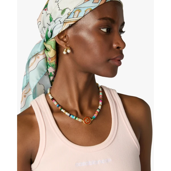 Casablanca Multicolour Bead Necklace | Necklace | Luxury Shoes 