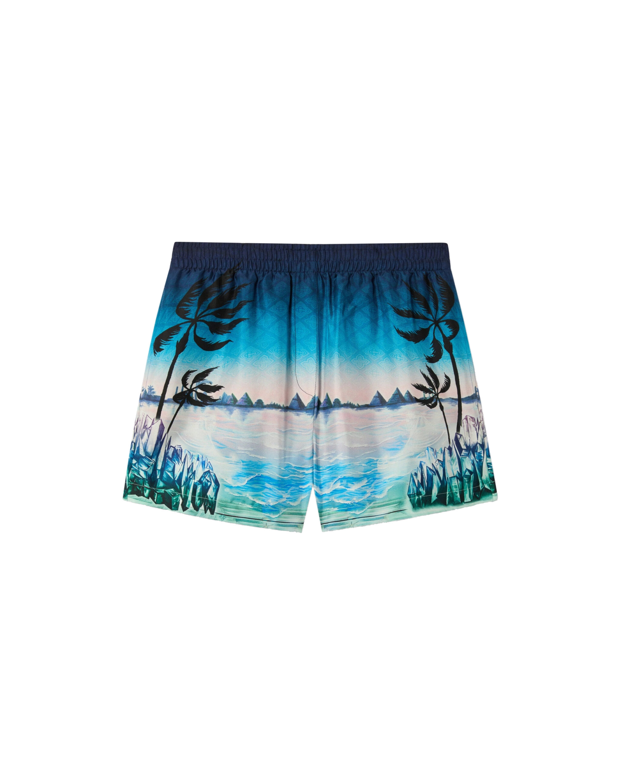 Casablanca Multicolour Crystal Alchemy Silk Twill Shorts Casablanca Multicolour Crystal Alchemy Silk Twill Shorts | Shorts | Luxury Shoes
