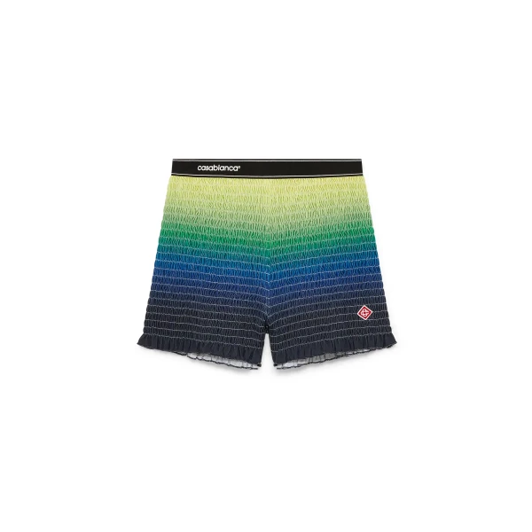 Casablanca Multicolour Gradient Shorts | Shorts | Luxury Shoes 