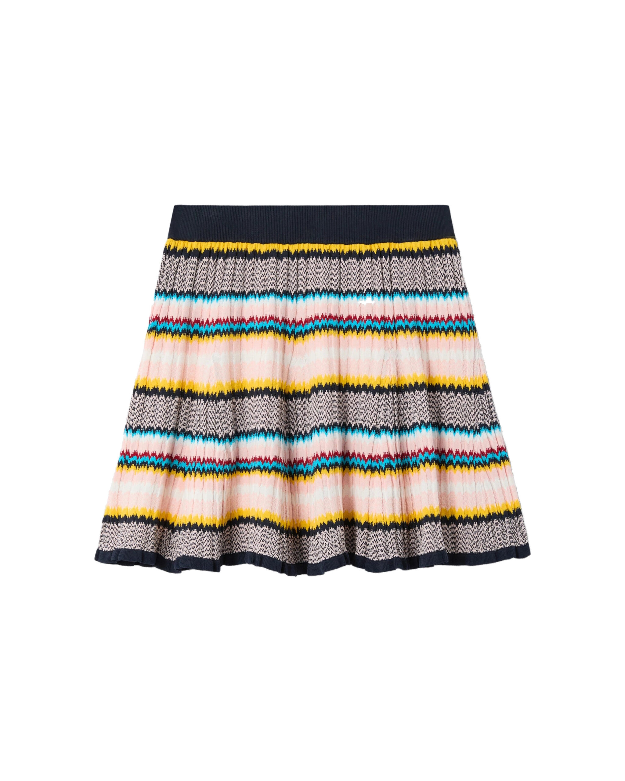 Casablanca Multicolour Knit Chevron Mini Skirt Casablanca Multicolour Knit Chevron Mini Skirt | Mini Skirt | Luxury Shoes