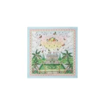 Casablanca Multicolour Ladurée x Casablanca Small Silk Scarf | Scarves | Luxury Shoes 