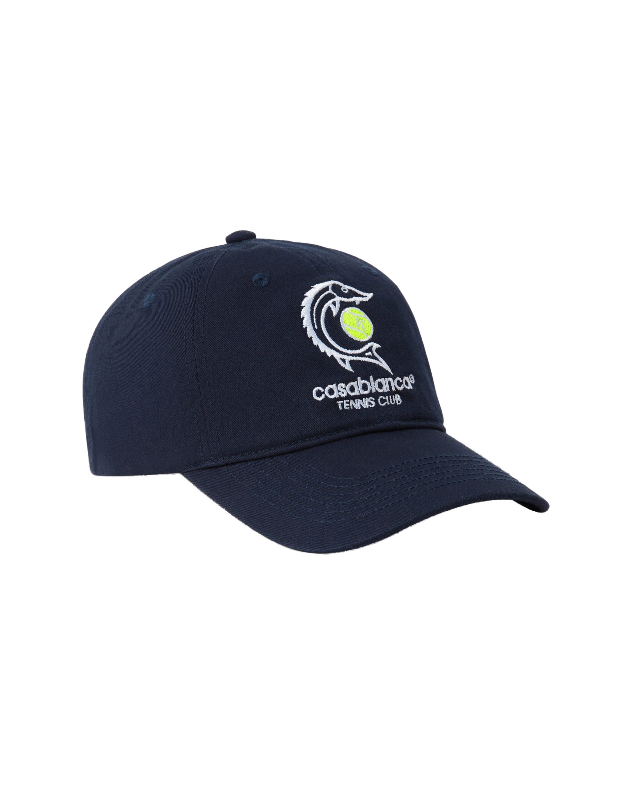 Casablanca Navy Casa Kaspia New York Tennis Club Cap Casablanca Navy Casa Kaspia New York Tennis Club Cap | Hats | Luxury Shoes