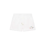 Casablanca Off-White Stacked Logo Sweatshorts | Shorts | Luxury Shoes 