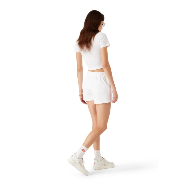 Casablanca Off-White Stacked Logo Sweatshorts | Shorts | Luxury Shoes 