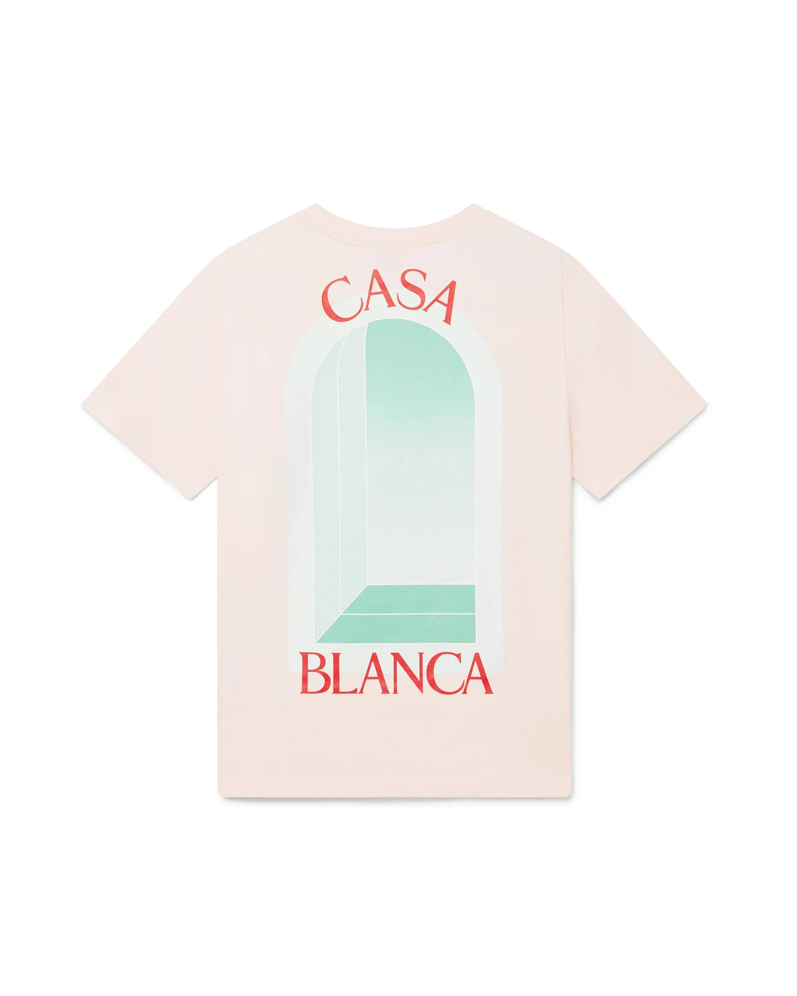 Casablanca Pink L'Arche Short Sleeve T-Shirt Casablanca Pink L'Arche Short Sleeve T-Shirt | T-Shirt | Luxury Shoes