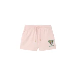 Casablanca Pink Tennis Club Icon Pyramid Abduction Embroidered Sweatshorts | Shorts | Luxury Shoes 