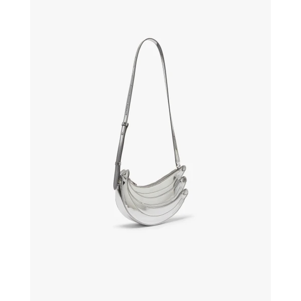 Casablanca Silver Banana Bag | Shoulder & Crossbody Bags | Luxury Shoes 