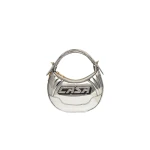 Casablanca Silver Biker Bag | Shoulder & Crossbody Bags | Luxury Shoes 