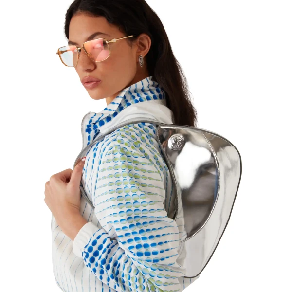 Casablanca Silver Raver Bag | Shoulder & Crossbody Bags | Luxury Shoes 