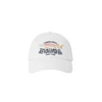 Casablanca White Casa Kaspia New York Embroidered Cap | Hats | Luxury Shoes 