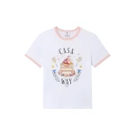 Casablanca White Casa Way Ringer Short Sleeve T-Shirt | T-Shirt | Luxury Shoes 