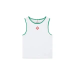 Casablanca White Diamond Logo Baby Tank Top | Tank Top | Luxury Shoes 