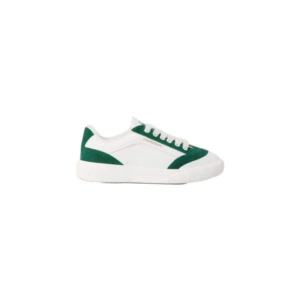 Casablanca White & Green Del Mar Sneaker | Sneakers | Luxury Shoes 
