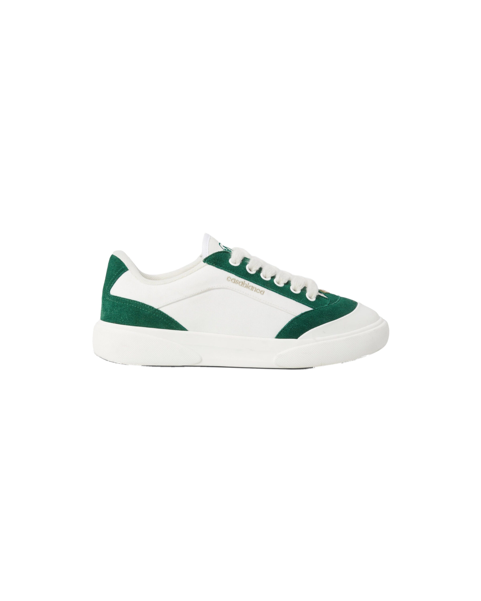 Casablanca White & Green Del Mar Sneaker Casablanca White & Green Del Mar Sneaker | Sneakers | Luxury Shoes