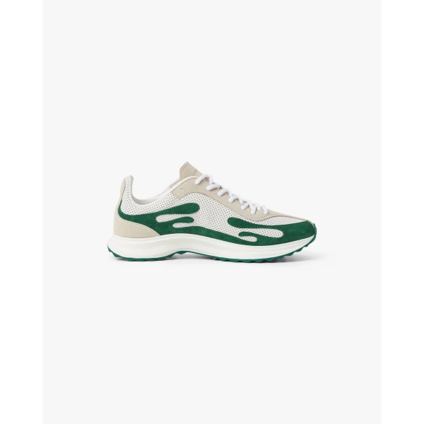 Casablanca White & Green Stade Sneaker | Sneakers | Luxury Shoes 