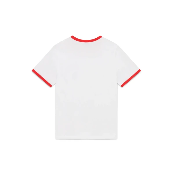 Casablanca White Innocence Triangle Ringer T-Shirt | T-Shirt | Luxury Shoes 