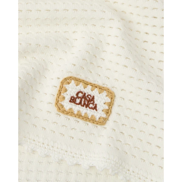 Casablanca White Lace Tuck Stitch Mini Skirt | Mini Skirt | Luxury Shoes 