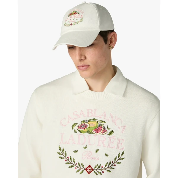 Casablanca White Ladurée x Casablanca Cap | Hats | Luxury Shoes 