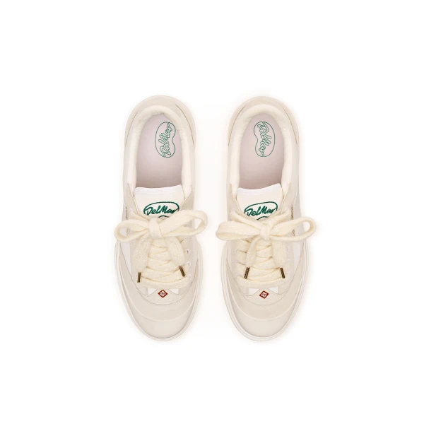 Casablanca White Leather Del Mar Sneaker | Sneakers | Luxury Shoes 